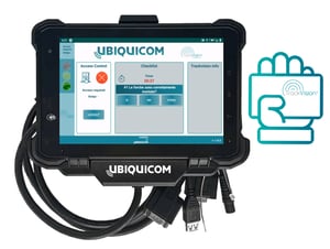 Access control on the vehicle tablet